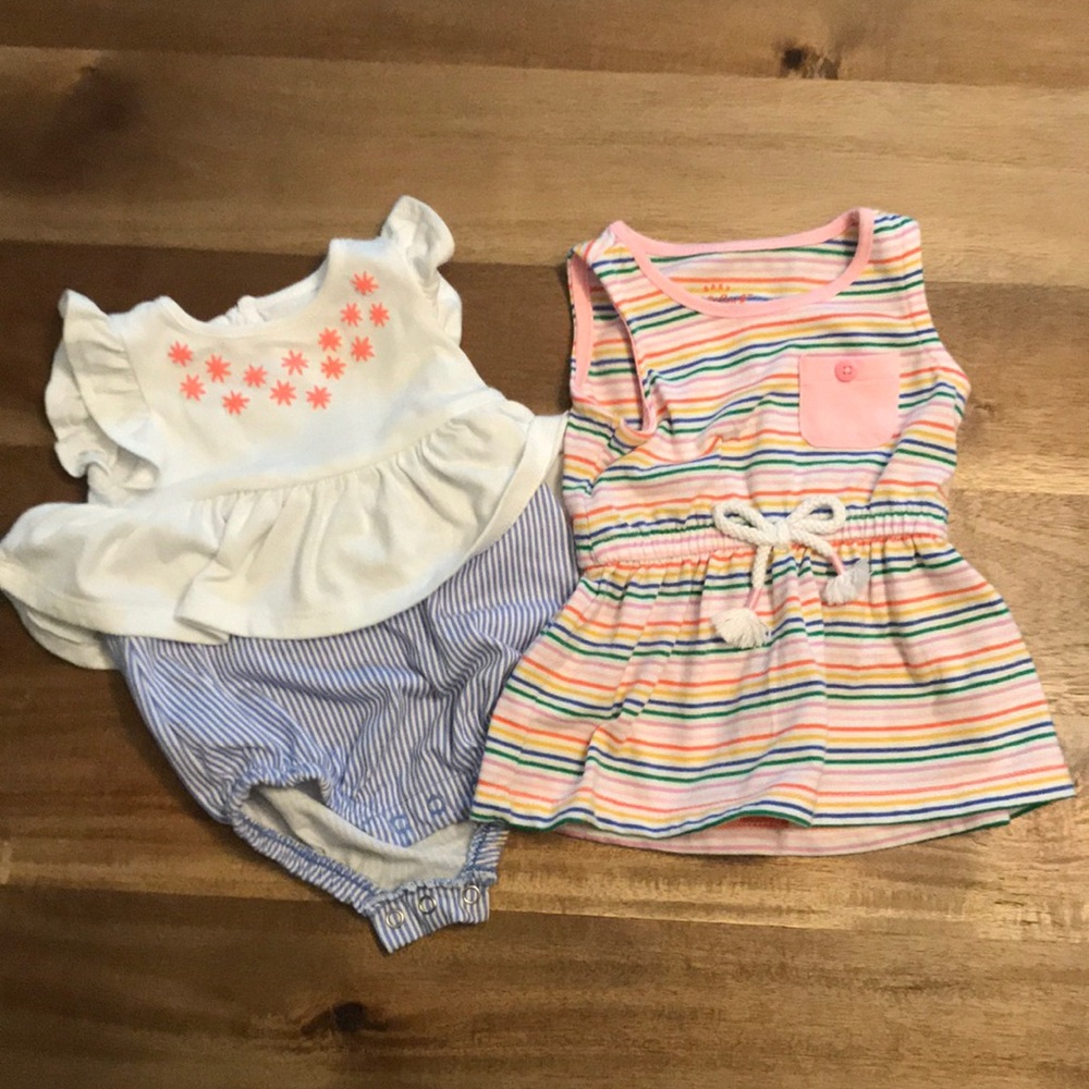 Cat & Jack Newborn Rompers